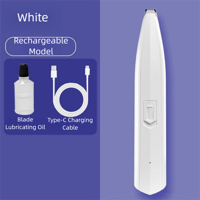Tondeuse à pattes sans fil pour chiens et chats avec lumière LED
