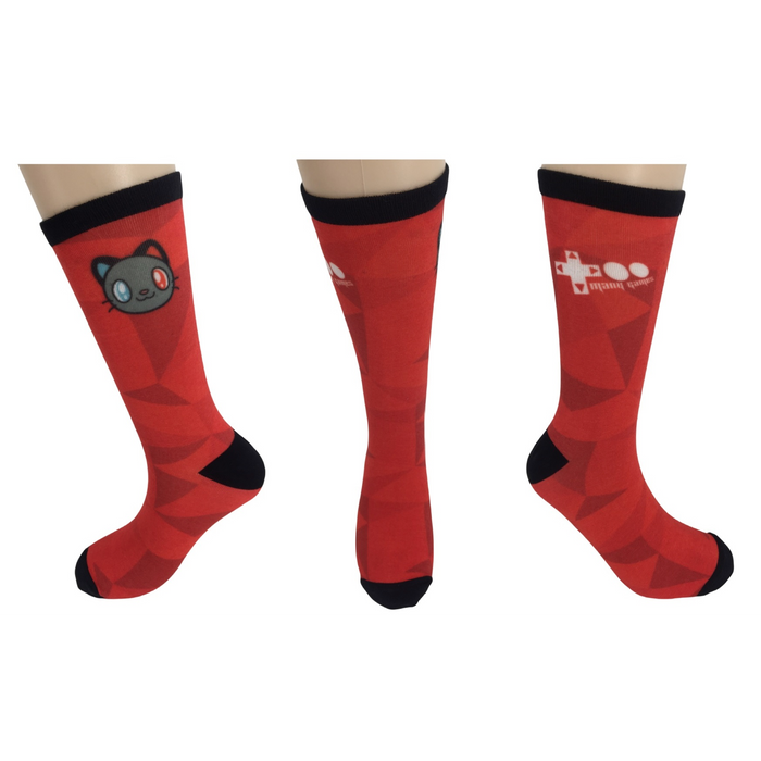 TooManyGames Crew Socks