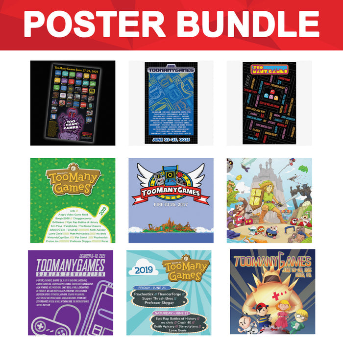 TooManyGames Poster Collection