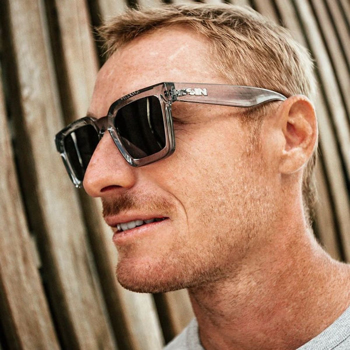 Top Shelf, Crystal Grey/Smoke Polarised Lenses