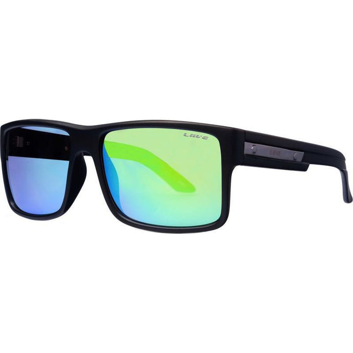 Truth, Matt Black/Blue Green Revo Mirror Lenses