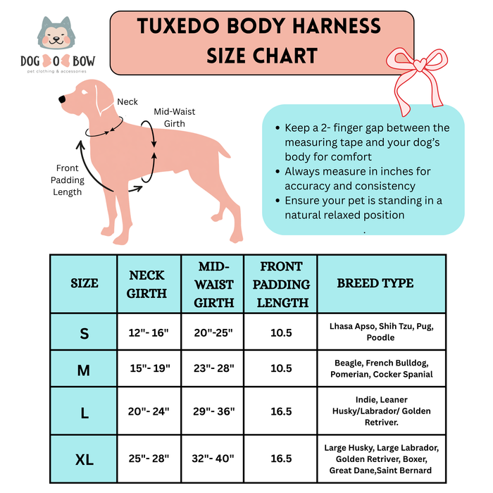 Tuxedo Body Harness