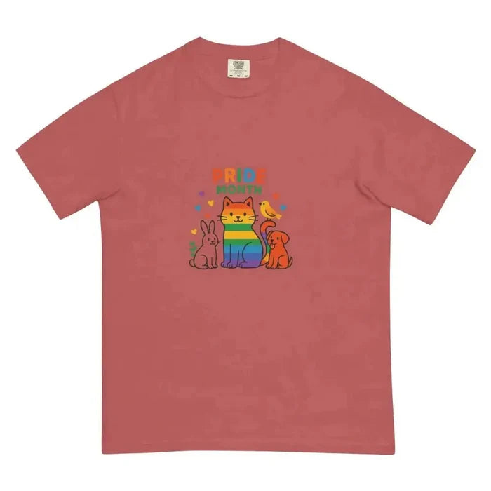 Unisex garment - dyed heavyweight t-shirt - FloofChonk