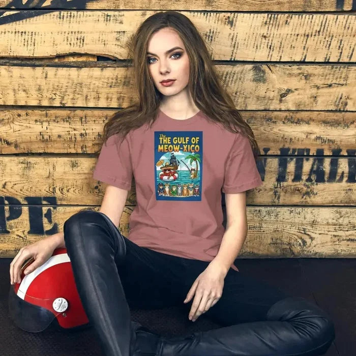 Unisex Gulf of Meow - xico T-shirt - FloofChonk