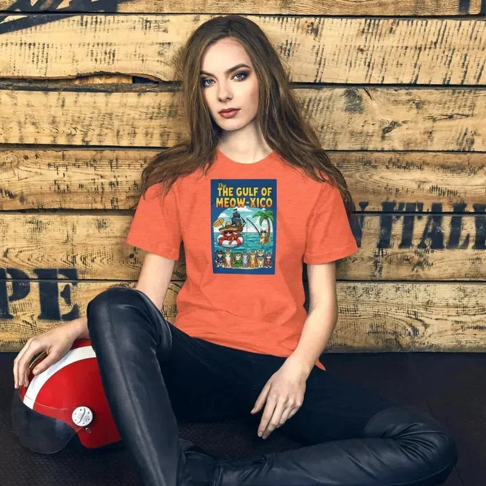 Unisex Gulf of Meow - xico T-shirt - FloofChonk