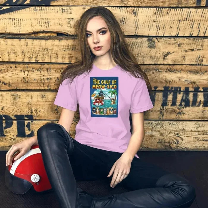 Unisex Gulf of Meow - xico T-shirt - FloofChonk