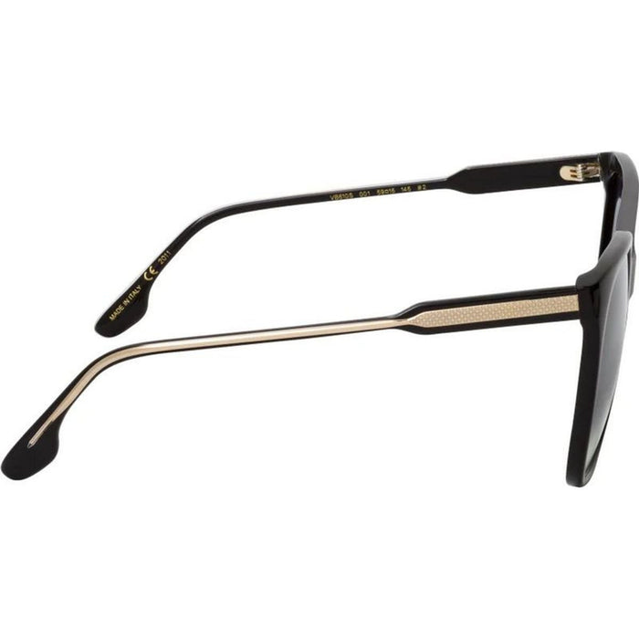 VB610S, Black and Gold/Blue Gradient Lenses