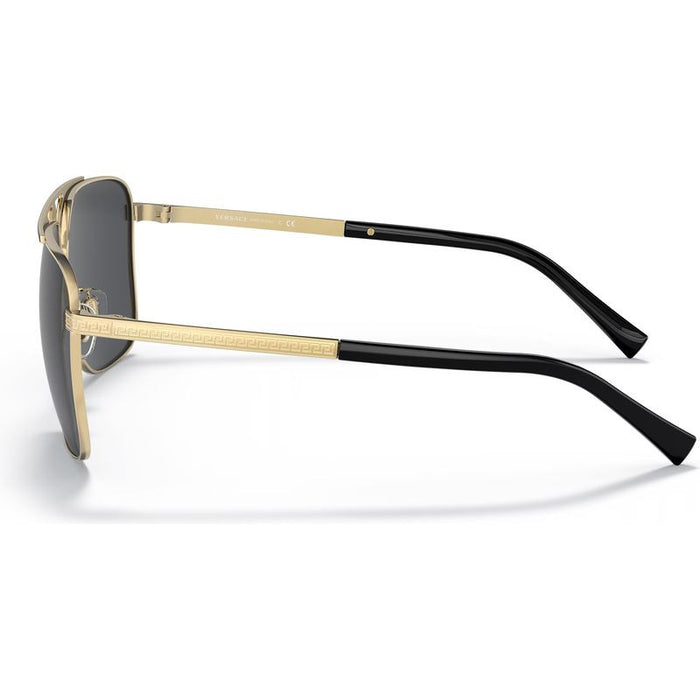 VE2238, Gold and Matte Black/Dark Grey Lenses
