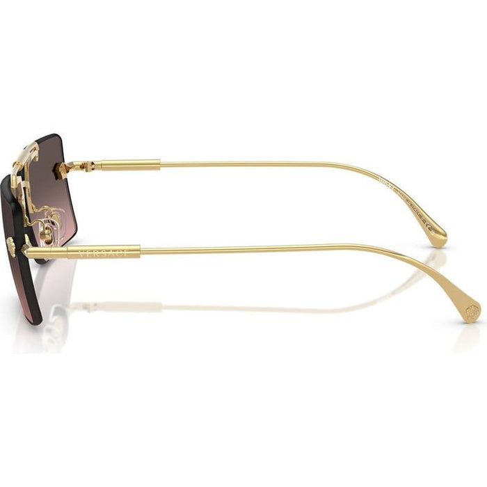 VE2245, Gold/Pink Grey Silver Flash Mirror Gradient Lenses