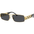 VE2257, Gold/Dark Grey Lenses