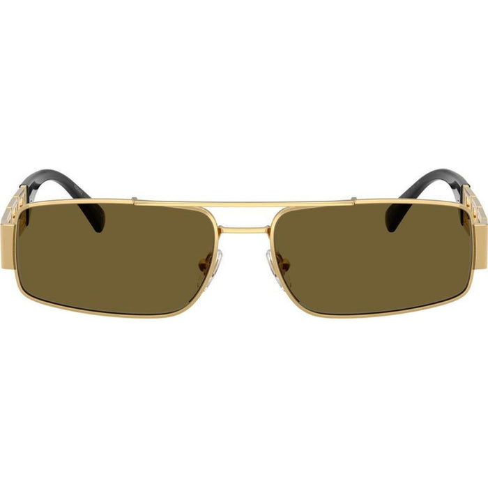 VE2257, Gold/Dark Brown Lenses