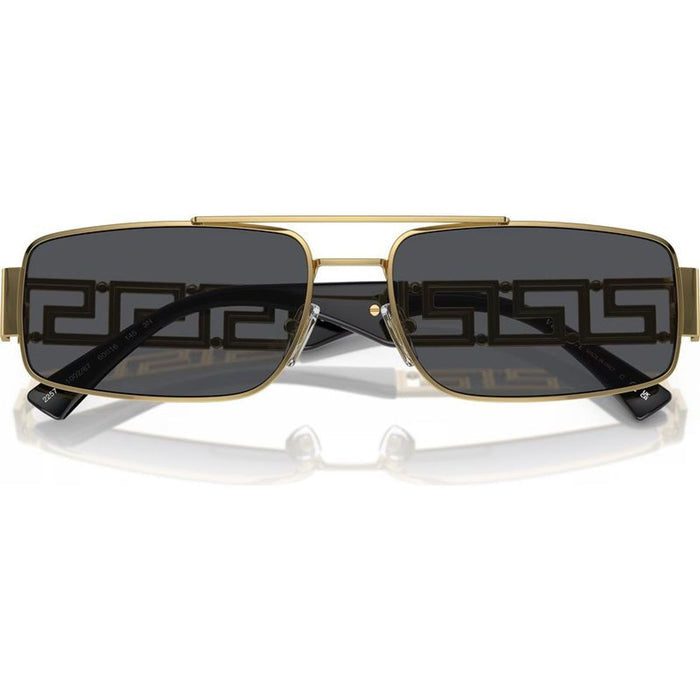 VE2257, Gold/Dark Grey Lenses