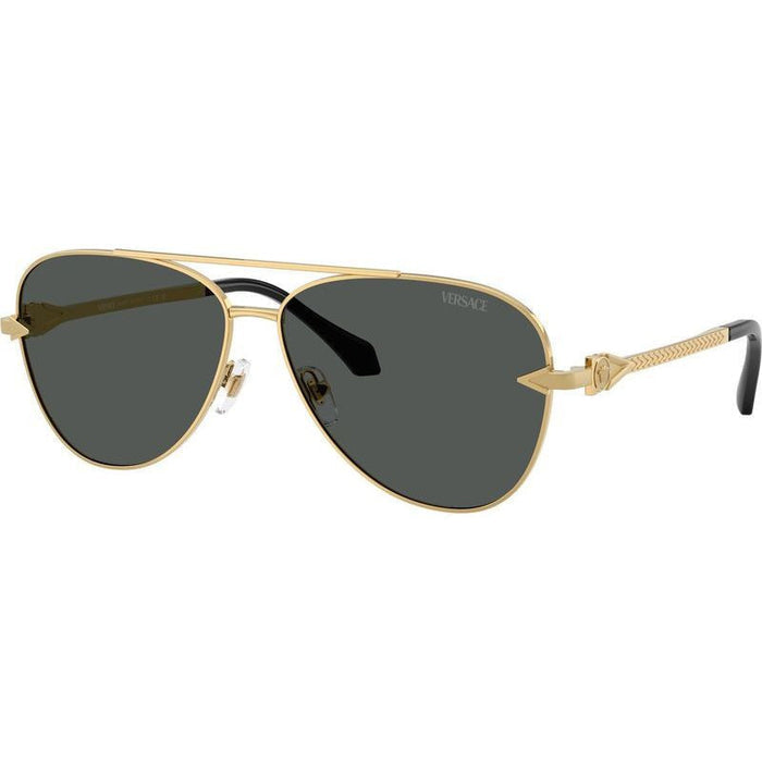VE2283, Gold/Dark Grey Lenses