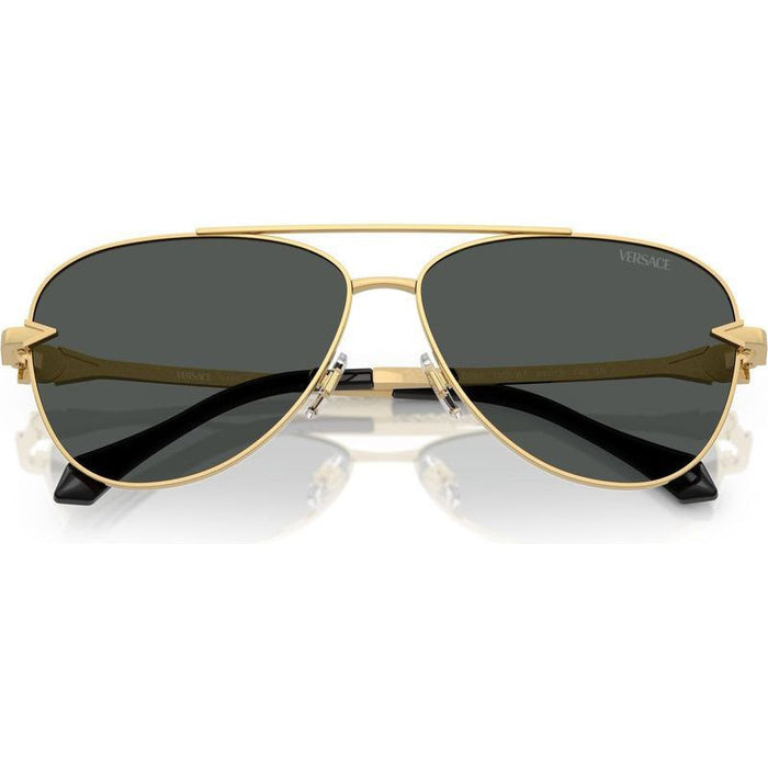 VE2283, Gold/Dark Grey Lenses