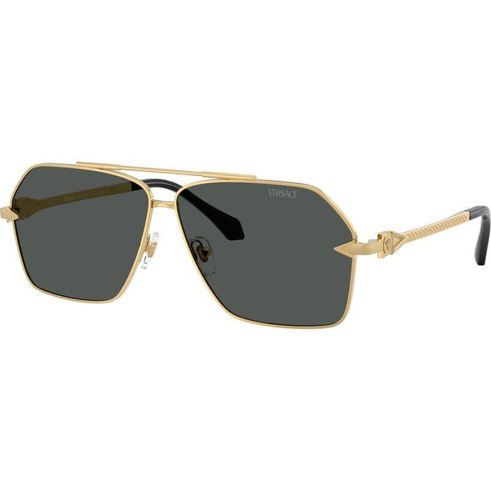 VE2284, Gold/Dark Grey Lenses