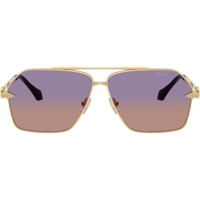 VE2284, Gold/Violet Orange Gradient Lenses