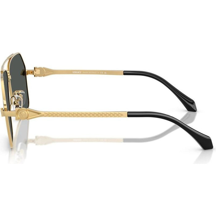 VE2284, Gold/Dark Grey Lenses