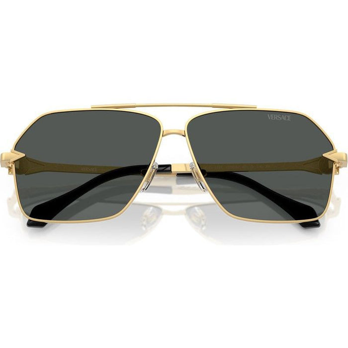 VE2284, Gold/Dark Grey Lenses