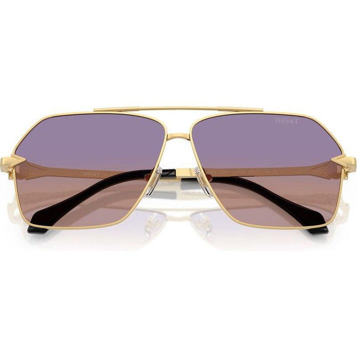VE2284, Gold/Violet Orange Gradient Lenses