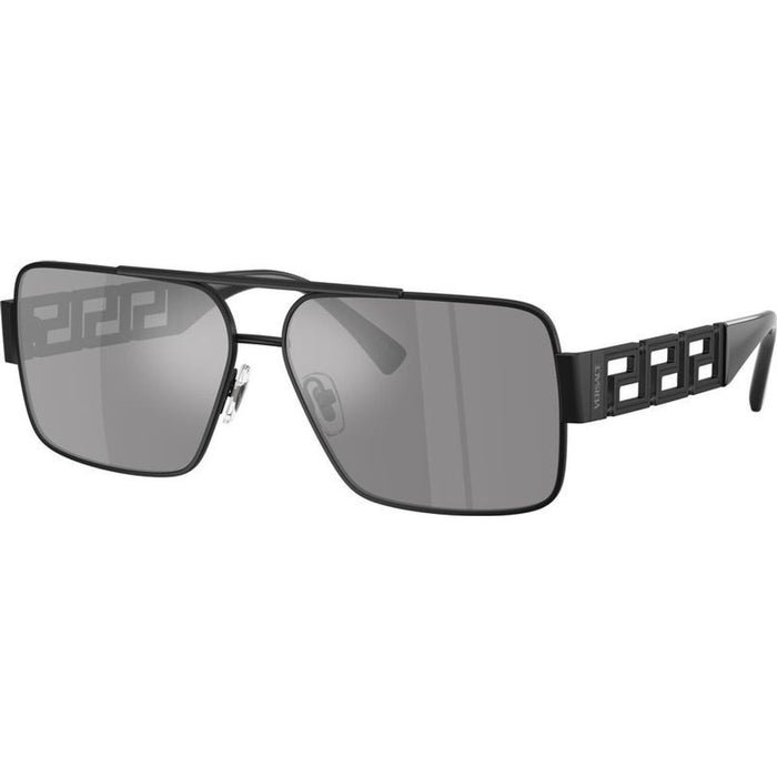 VE2290, Matte Black/Dark Grey Silver Mirror Lenses
