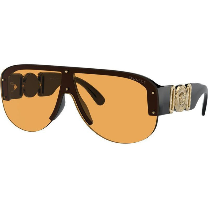 VE4391, Black/Orange Lenses