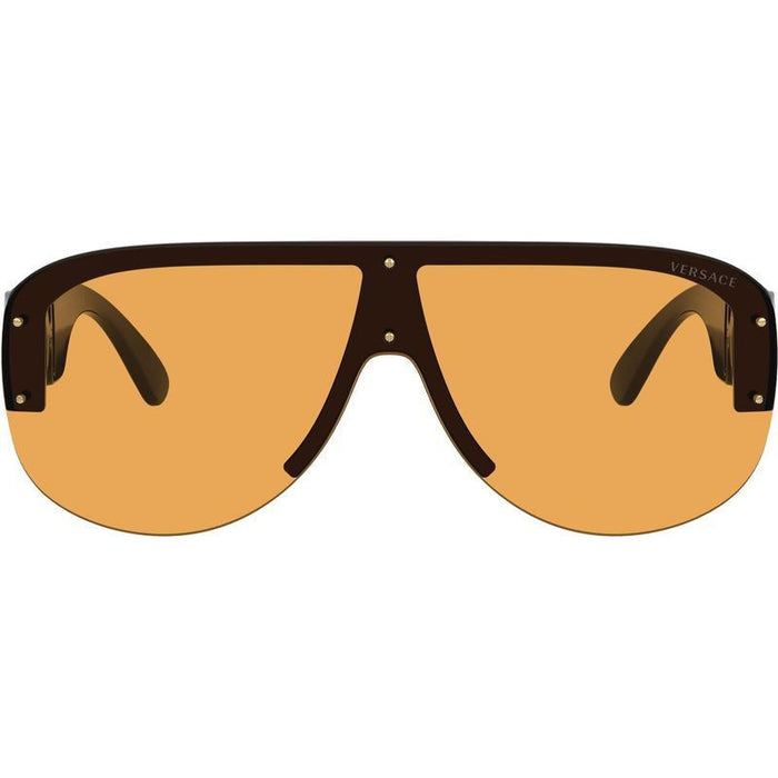 VE4391, Black/Orange Lenses