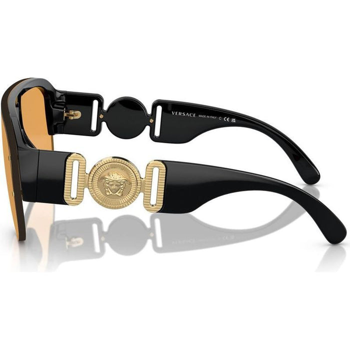 VE4391, Black/Orange Lenses