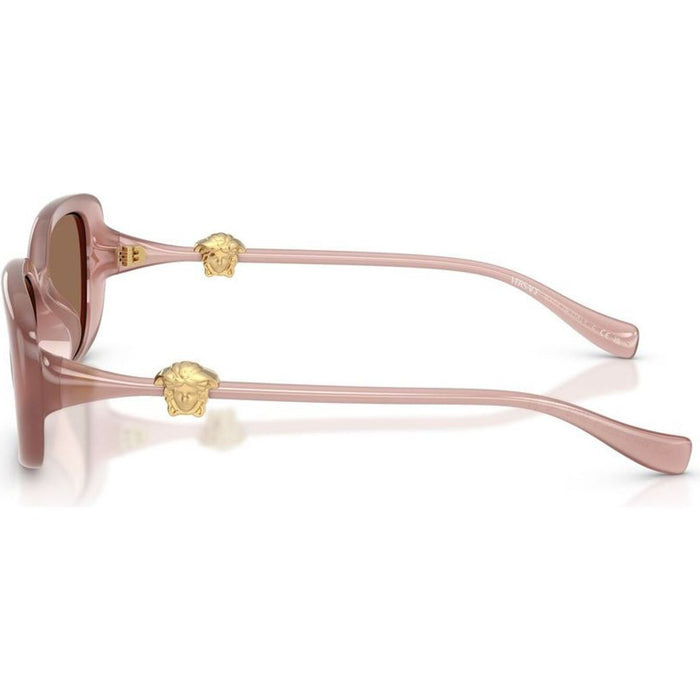 VE4504D, Opal Pink/Dark Brown Lenses