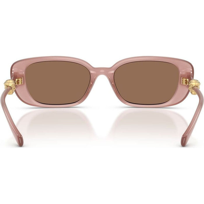 VE4504D, Opal Pink/Dark Brown Lenses