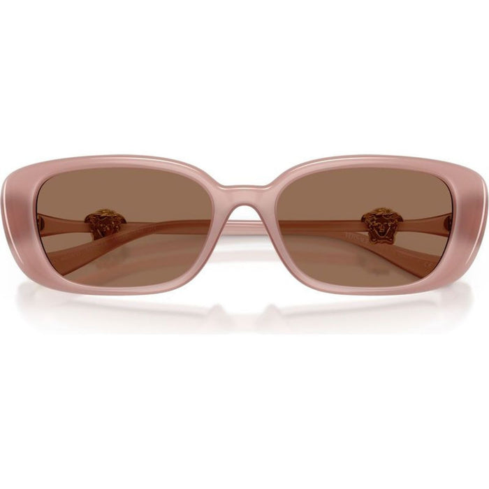 VE4504D, Opal Pink/Dark Brown Lenses