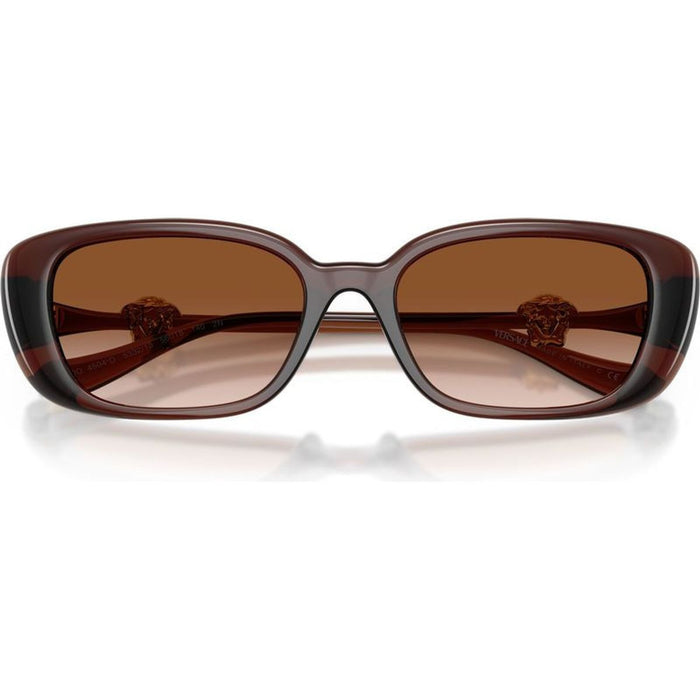 VE4504D, Transparent Brown/Brown Gradient Lenses
