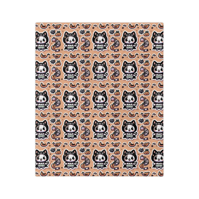 Velveteen Blanket - Cute Animal Themed Cozy Decorative Throw for Kids and Teens - FloofChonk