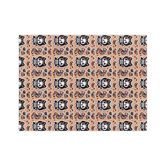Velveteen Blanket - Cute Animal Themed Cozy Decorative Throw for Kids and Teens - FloofChonk