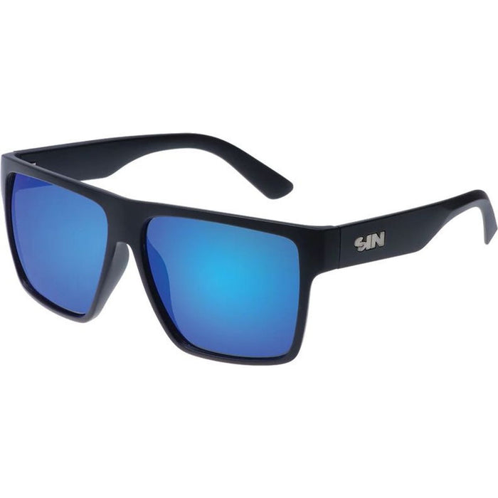Vespa II XL, Rubber Black/Blue Mirror Polarised Lenses