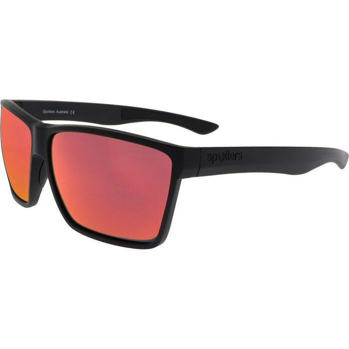 Villain, Matte Black/Ignite Mirror Glass Polarised Lenses