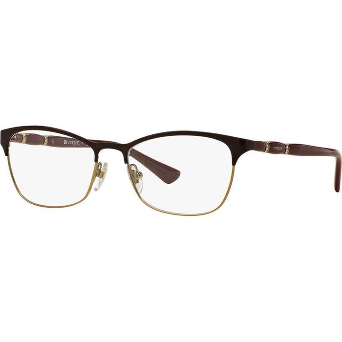 VO3987B, Top Bordeaux and Pale Gold/Clear Lenses