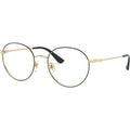 VO4177, Top Black and Gold/Clear Lenses