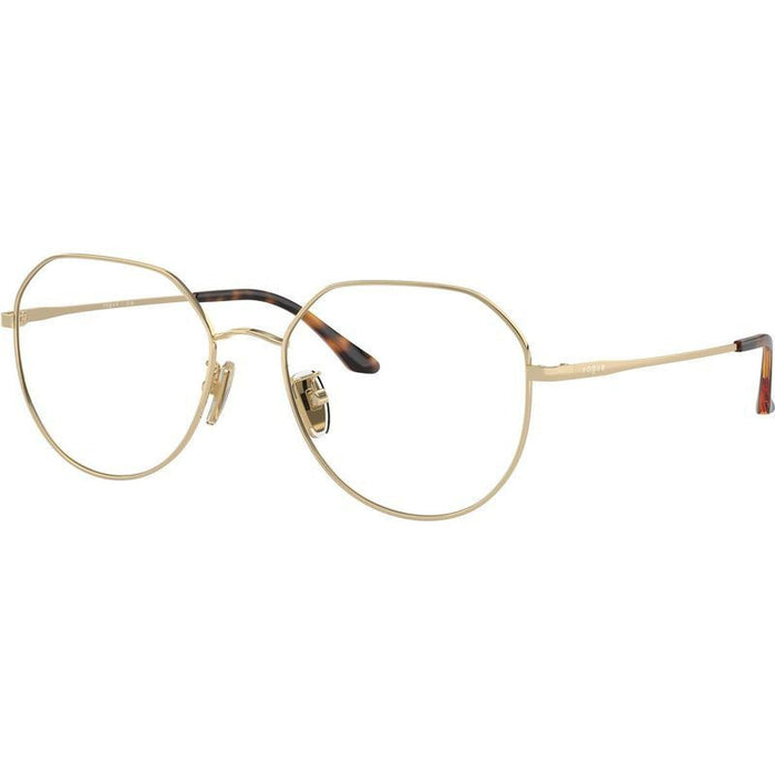 VO4301D, Pale Gold/Clear Lenses