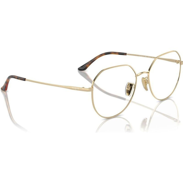 VO4301D, Pale Gold/Clear Lenses