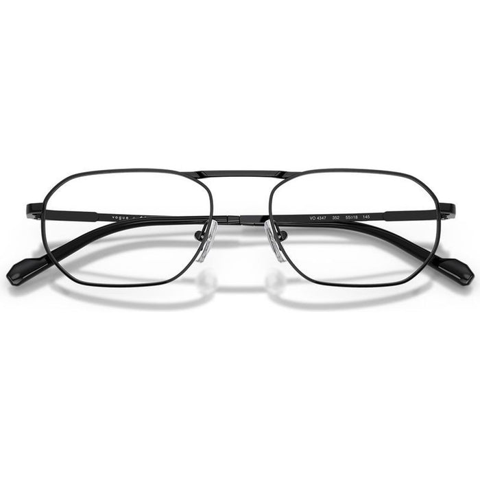 VO4347, Black/Clear Lenses 55 Eye Size