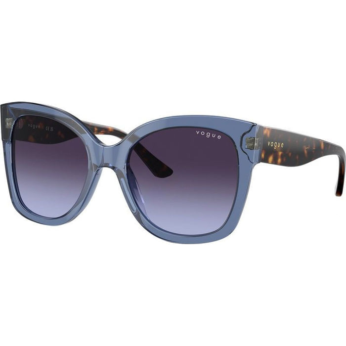 VO5338S, Transparent Blue/Violet Grey Gradient Lenses