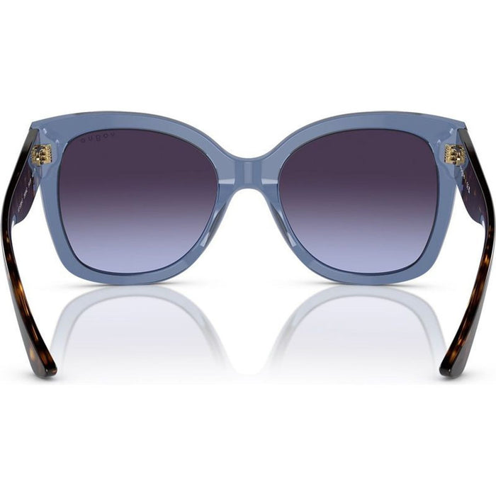VO5338S, Transparent Blue/Violet Grey Gradient Lenses