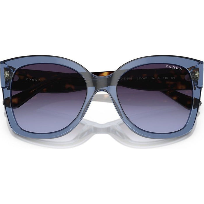 VO5338S, Transparent Blue/Violet Grey Gradient Lenses