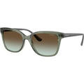 VO5426S, Transparent Mallard Green/Green Brown Gradient Lenses