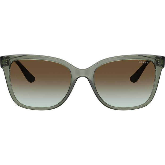 VO5426S, Transparent Mallard Green/Green Brown Gradient Lenses