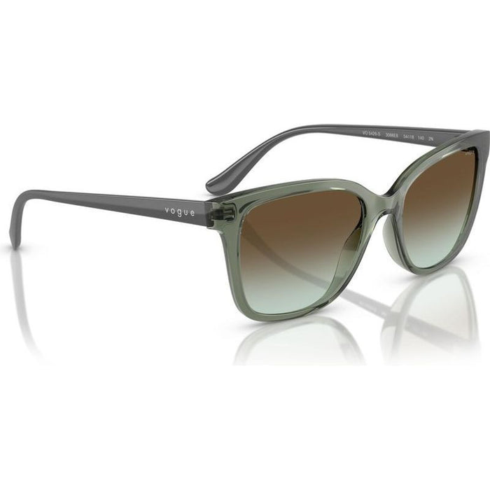 VO5426S, Transparent Mallard Green/Green Brown Gradient Lenses