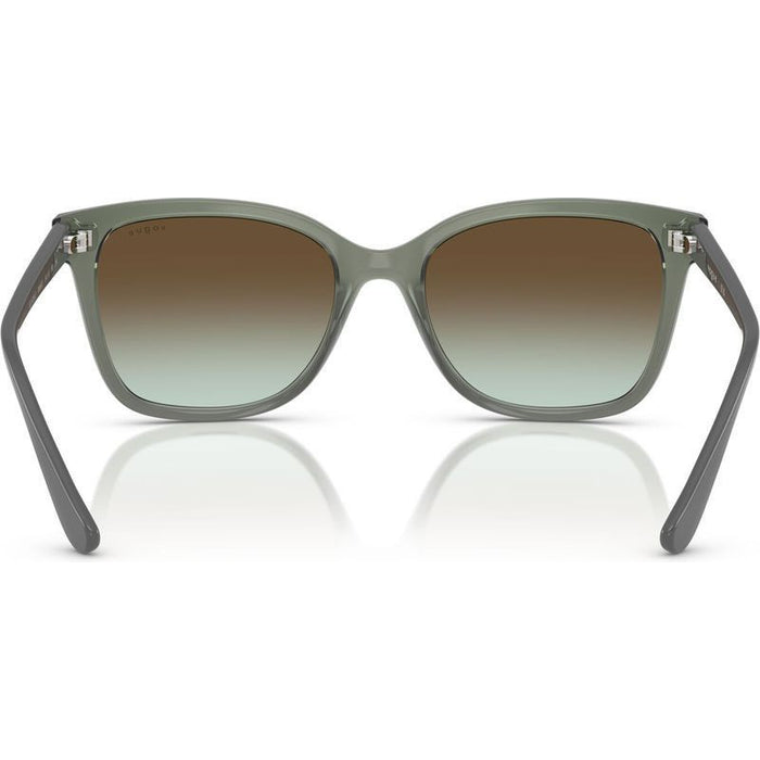 VO5426S, Transparent Mallard Green/Green Brown Gradient Lenses