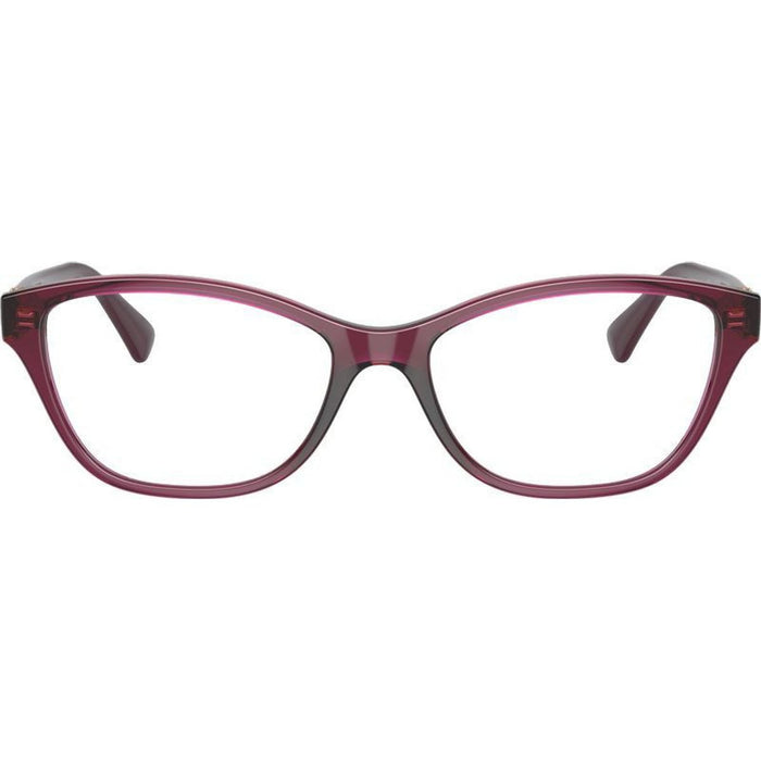 VO5516B, Transparent Cherry/Clear Lenses 53 Eye Size