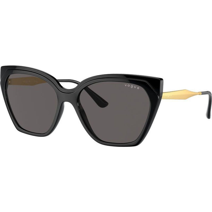 VO5521S, Black/Black Smoke Lenses