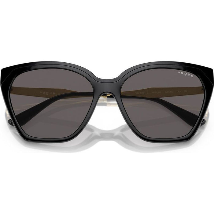 VO5521S, Black/Black Smoke Lenses